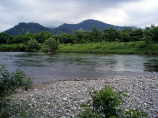 魚野川でのウエットフライフィッシング